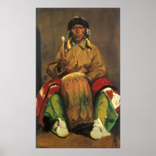 Poster Portrait de Dieguito Roybal par Robert Henri