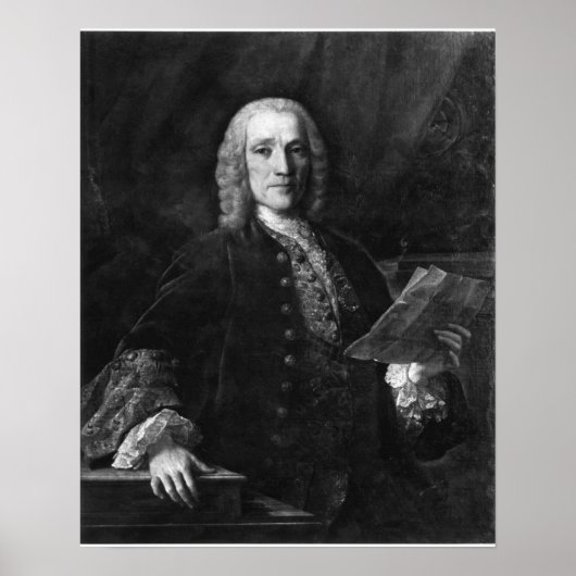 Poster Portrait de Domenico Scarlatti (Devant)