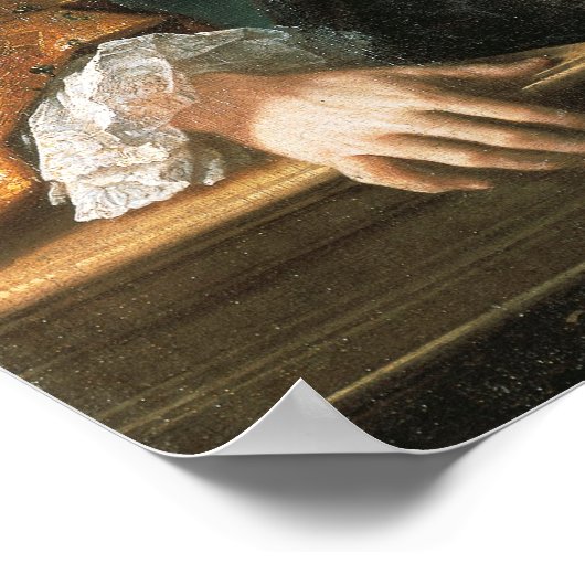 Poster Portrait de Domenico Scarlatti (Coin)