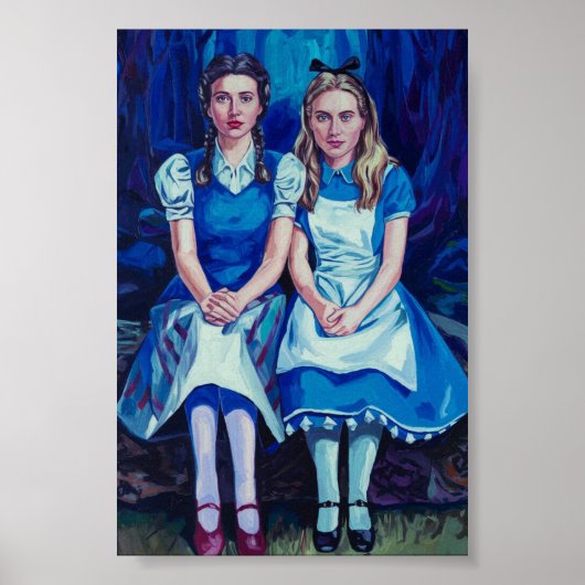 Poster Portrait de Dorothy et Alice-Dark Academia (Devant)