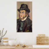 Poster Portrait de Erik Satie c.1892 (Cuisine)