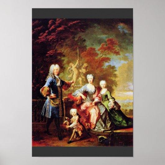 Poster Portrait De Ferdinand Adolf Graf Von Plettenberg (Devant)