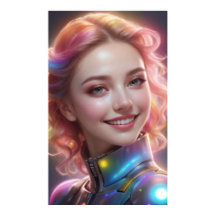 Portrait de fille flou 2