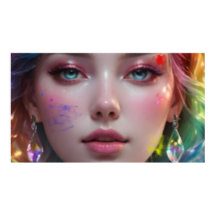 Portrait de fille flou 3