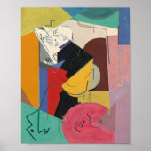 Poster Portrait de Florent Schmitt | Albert Gleizes (Devant)