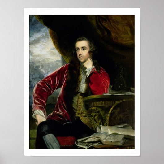 Poster Portrait de Francis Russell (Devant)