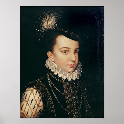 Poster Portrait de François Hercule de France (Devant)