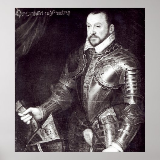 Poster Portrait de François Ier, duc de Montmorency (Devant)