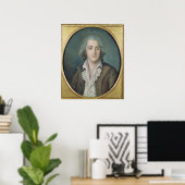 Poster Portrait de François René Vicomte de 2 (Bureau à domicile)