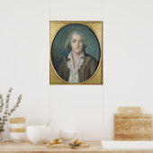 Poster Portrait de François René Vicomte de 2 (Cuisine)