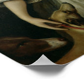 Poster Portrait de Francoise Louise de la Baume (Coin)