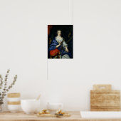 Poster Portrait de Francoise-Louise de la Baume le Blanc (Cuisine)