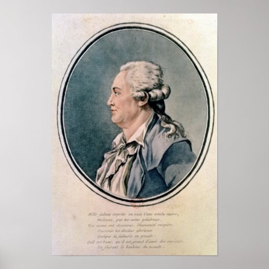 Poster Portrait de Franz Anton Mesmer (Devant)