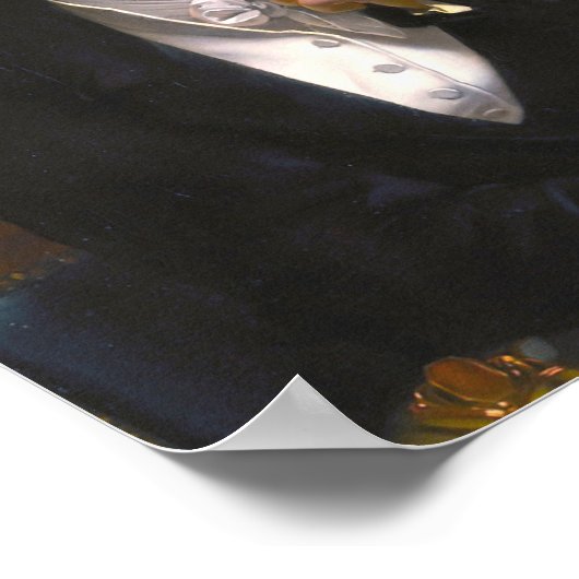 Poster Portrait de Franz Schubert (Coin)