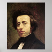 Poster Portrait de Frédéric Chopin 2 (Devant)