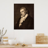 Poster Portrait de Friedrich von Schiller (Cuisine)