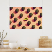 Poster Portrait de fruits Avocado (Cuisine)