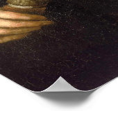 Poster Portrait de Galileo Galilei par Justus Sustermans (Coin)