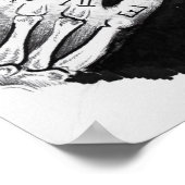 Poster Portrait de garçon Zombie (Coin)