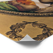 Poster Portrait de Gaspard Deburau sous le nom de Pierrot (Coin)