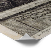 Poster Portrait de Georg Philipp Telemann (Coin)