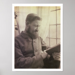 Poster Portrait de George Bernard Shaw (1856-1950) comme