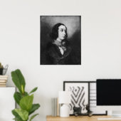 Poster Portrait de George Sand, 1838 (Bureau à domicile)