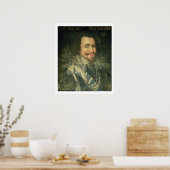 Poster Portrait de George Villiers (Cuisine)