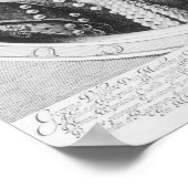 Poster Portrait de George Villiers (Coin)