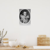 Poster Portrait de George Villiers (Cuisine)