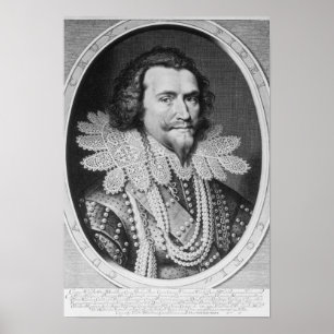 Poster Portrait de George Villiers