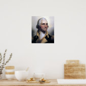 Poster Portrait de George Washington (Cuisine)