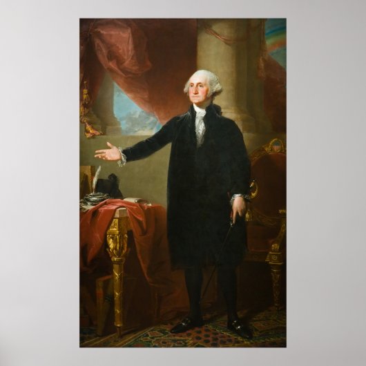 Poster Portrait de George Washington "Lansdowne" (Devant)