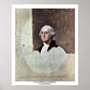 Poster Portrait De George Washington, Par Gilbert Stuart