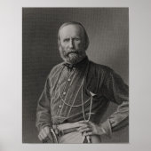 Poster Portrait de Giuseppe Garibaldi (Devant)