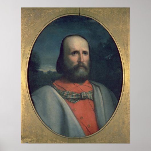 Poster Portrait de Giuseppe Garibaldi 2 (Devant)