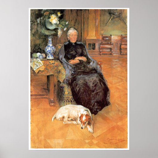 Poster Portrait de Gothilda Furstenberg (Devant)