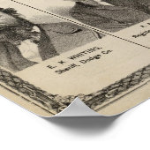 Poster Portrait de Greenleaf, Minnesota (Coin)