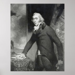 Poster Portrait de gris de Charles, gris de comte