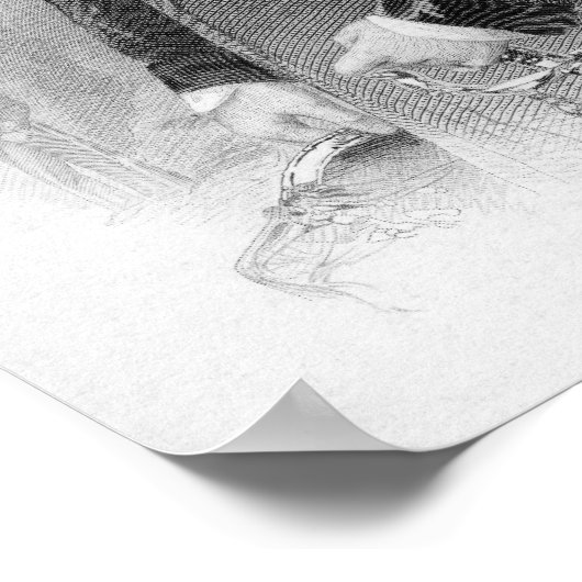 Poster Portrait de H.R.H. Le duc de Cambridge (Coin)