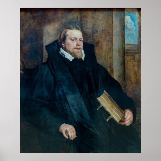 Poster Portrait de Hendrik van Thulden (Devant)