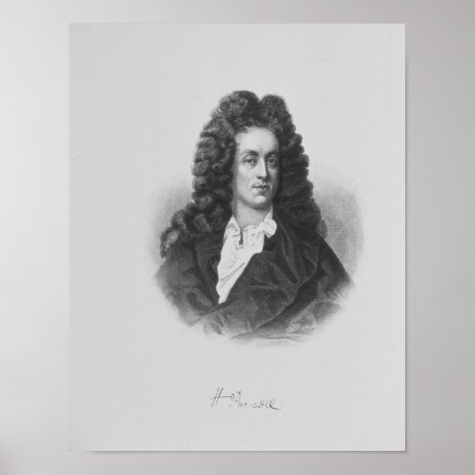 Poster Portrait de Henry Purcell (Devant)