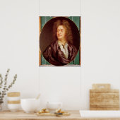 Poster Portrait de Henry Purcell, 1695 (Cuisine)
