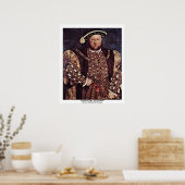 Poster Portrait De Henry Viii D'Angleterre (Cuisine)