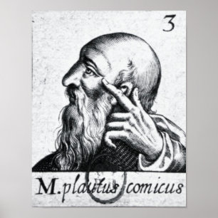 Poster Portrait de Horace portrait de Scipio