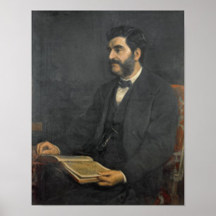 Poster Portrait de Hormuzd Rassam, 1869