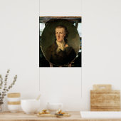 Poster Portrait de Jacques Pierre Brissot (Cuisine)