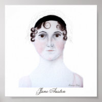 Portrait de Jane Austen.