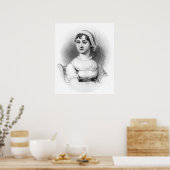 Poster Portrait de Jane Austen (Cuisine)