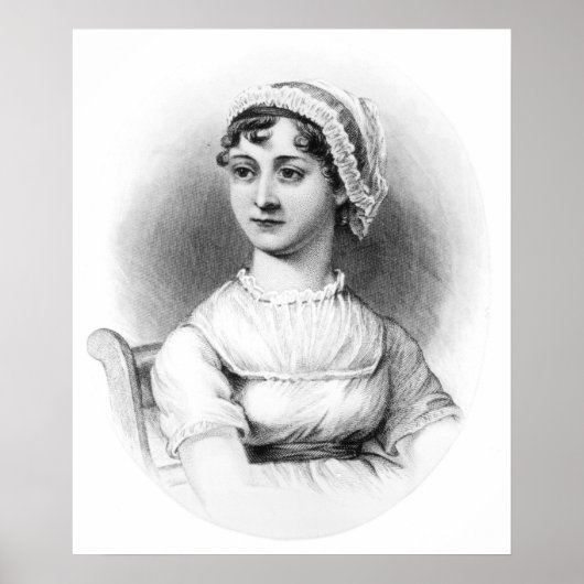 Poster Portrait de Jane Austen (Devant)
